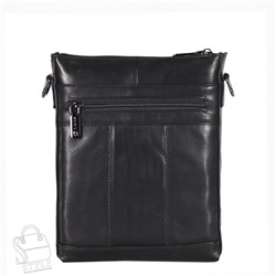 Сумка мужская кожаная кожаный  22332-2Z black Zinimsk