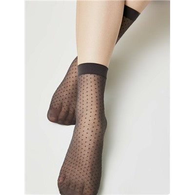 Полиамидные CONTE FANTASY 20 Носки в горошек