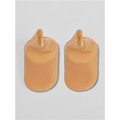 Носочки для педикюра, силиконовые, универсальный размер, 20.7×10 см