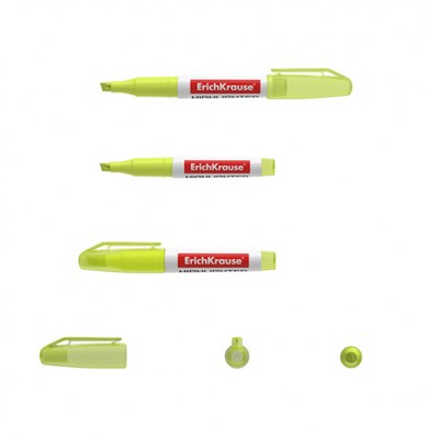 Текстовыделитель VisioLine® V-11 Мини Неон  желтый 56900 ErichKrause