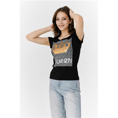 Футболка 8042 (Черный)