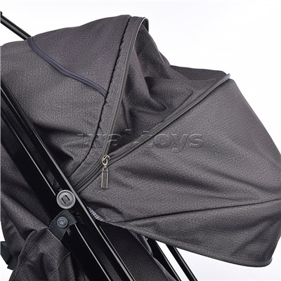 Санки-коляска Кидс 3-2С (серебро)