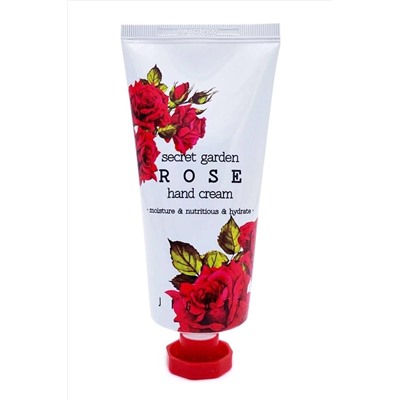 Jigott Крем для рук с экстрактом розы / Secret Garden Rose Hand Cream, 100 мл KRISTALLER, 1114013