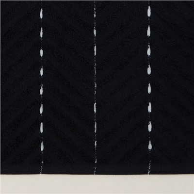 Коврик махровый SL HOME: Lines "Дарк Маре" 50х70 см, 100% хлопок, 750 г/м2
