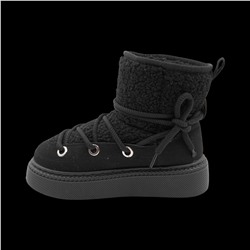 Угги F125-1 черные п/п