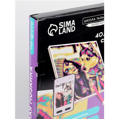 УЦЕНКА Алмазная мозаика по фото, на раме 40×50, полное заполнение, Pop Art