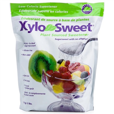 Xlear, XyloSweet, подсластитель растительного происхождения, 5 фунтов (2,27 кг)