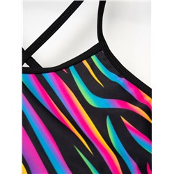 Купальный костюм трикотажный для девочек