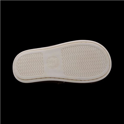 Тапочки меховые 10215 бежево коричневые