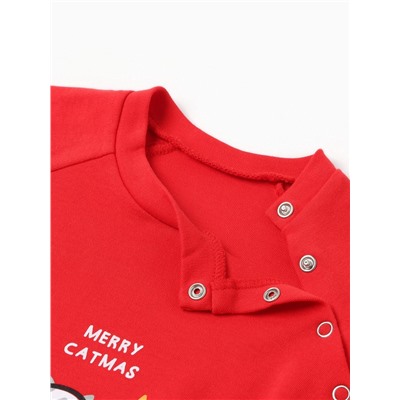 Набор (комбинезон и шапочка) «Крошка Я. Зимние котики», рост 62-68 см