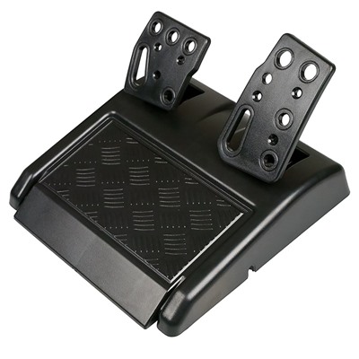Игровой руль Dialog GW-230VR Fast Drive - вибро, 2педали+рычаг, PC USB/PS4&3/XB1&360/Android/Switch (black)