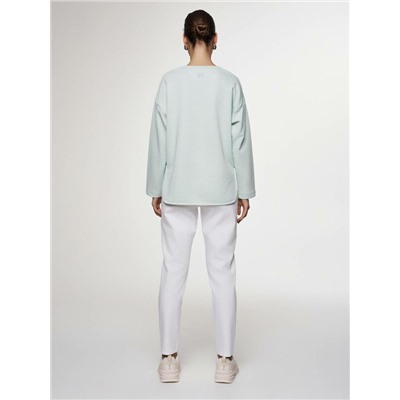 Skinny CONTE CON-647 Белые джинсы slim fit с застежкой на пуговицы
