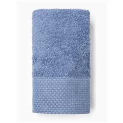 Полотенце махровое LoveLife «Монте» 70×130 см, синее, 100% хлопок, 430 г/м²