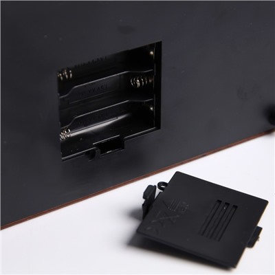 Светодиодная фигура «Рождественский граммофон» 12.5×35.5×15 см, полистоун, от батареек ААх3, USB, свечение мульти