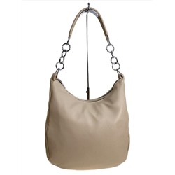 Женская сумка из искусственной кожи, цвет бежевый