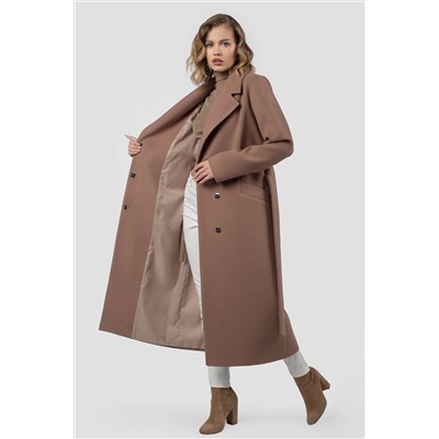 01-12221 Пальто женское демисезонное (пояс)