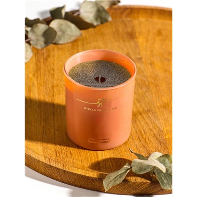 Ароматическая свеча Stella Fragrance 160 г, Dark Amber