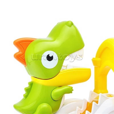 Игровой набор-трек "Динозаврик поднимается по лестнице" в коробке