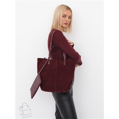 Сумка женская кожаная 2403YF angola red  Polina&Eiterou