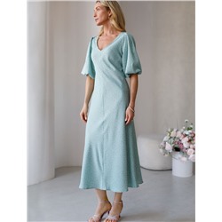 Платье женское голубой