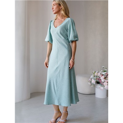 Платье женское голубой