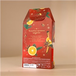 Новогодний подарочный набор косметики «Уютные мгновения»: гель для душа 300 мл и мист для тела 88 мл, URAL LAB