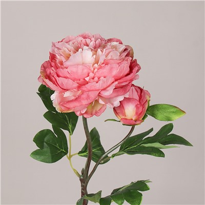 Цветок искусственный Пион 60 см / WSN-04 /уп 200/480/