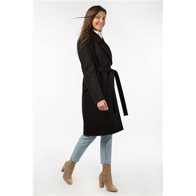 01-10622 Пальто женское демисезонное (пояс)