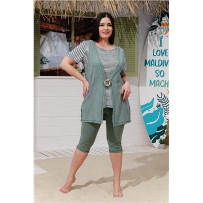 Костюм женский 9219 (Олива)