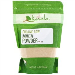 Kevala, Organic Raw Maca Powder, 16 oz (454 g)