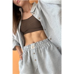 Костюм женский  SET019/18/Голубой меланж