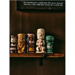 Стакан для коктейлей «Тики», 500 мл, злобный, керамика