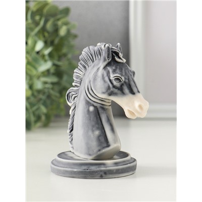 Фигурка «Голова коня шахматная», 10 см