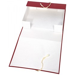 Короб архивный бумвинил  80мм с завязками собранный ассорти BB9180 inФОРМАТ