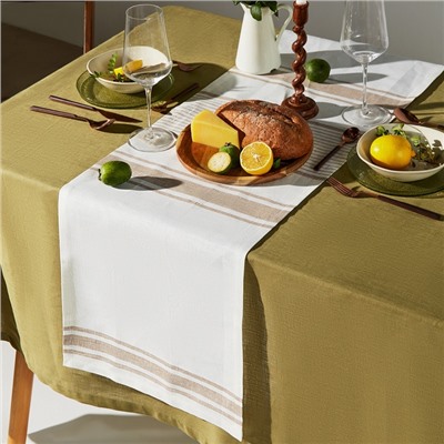 Дорожка SL HOME Persistent, 40×142±3 см, лён 100%, 260 г/м²