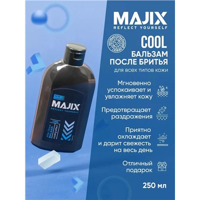 Бальзам после бритья Majix Cool 250 мл