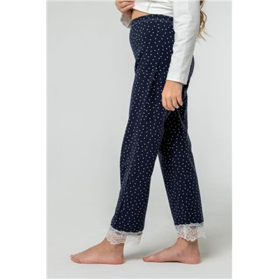 костюм домашний 25-02 (Белый/синий)