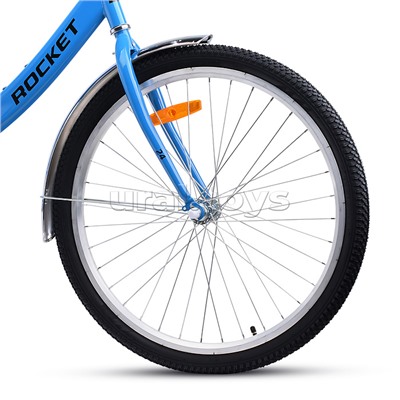 Велосипед 24" Rocket City Fold 24, цвет синий, размер 16"