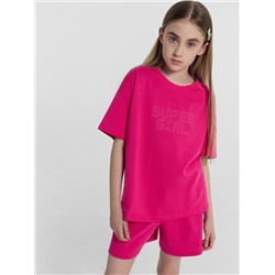 КОМПЛЕКТ ДЛЯ ДЕВОЧЕК (ФУТБОЛКА, ШОРТЫ) 397741