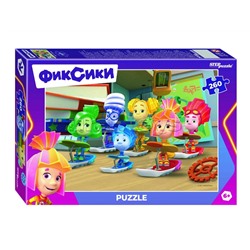 Пазлы 260 "Фиксики. Новый сезон" (Аэроплан)