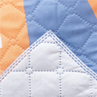 Покрывало 1.5-спальное «Этель» African friends, 145×210 см, микрофибра