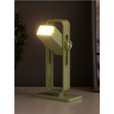 Ночник «Рудс» LED 3 Вт USB АКБ зеленый 9×4.8×16 см