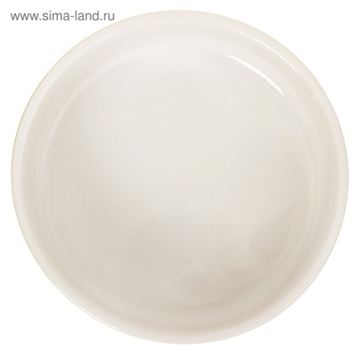 Миска «Полоски», 200 мл, 10.5×10.5×4 см, керамика, белая, оранжевая