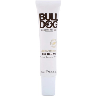 Bulldog Skincare For Men, антивозрастной роликовый крем для кожи вокруг глаз, 15 мл (0,5 жидк. унции)