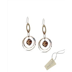 Серьги с кристаллами Swarovski