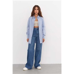 Рубашка длинная  SCT 002_LBLUE/Светло-голубой