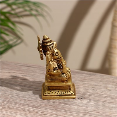 Сувенир «Ганеша», 7 см, латунь