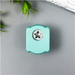 Фигурный дырокол для бумаги «Арт Узор. Звёздочка», d=1 см, 3.5×3×3.5 см, МИКС