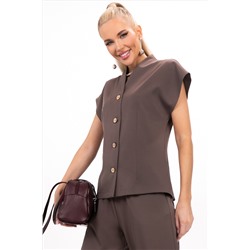 Жилет Джолин (какао)