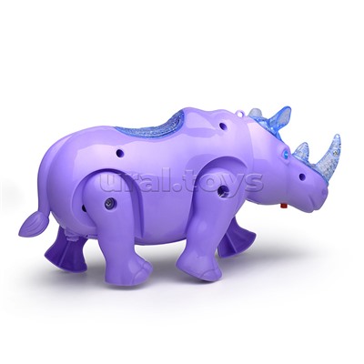 Носорог на батарейках, в коробке